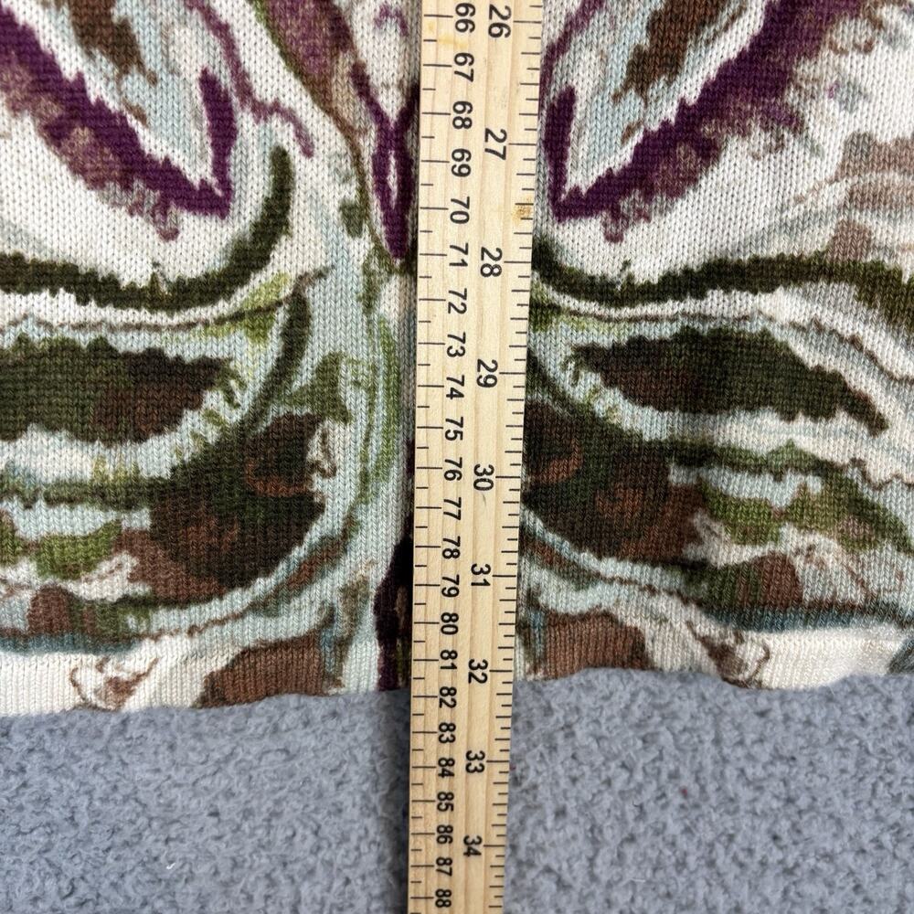 Chicos Cardigan XL Artsy Boho Chic Rustic Earthy Eclectic Cozy Business Casual - Picture 9 of 12